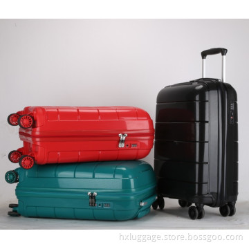 new design PP trolley luggage  light weight